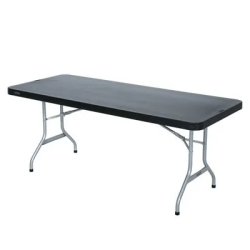 6ft Black Table