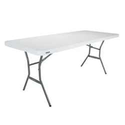 6ft White Table