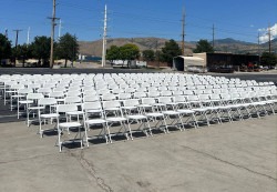 White Folding Chair