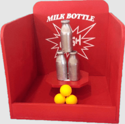Milk Bottle Bash Game